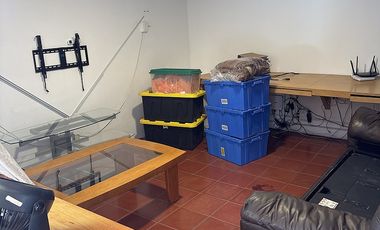 RENTA CASA SOLA AMUEBLADA 2 RECÁMARAS Y ESTUDIO, COL. MOLINO DE ROSAS