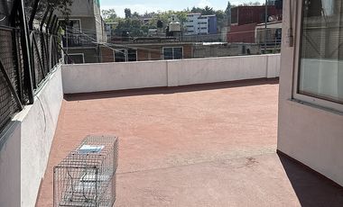 RENTA CASA SOLA AMUEBLADA 2 RECÁMARAS Y ESTUDIO, COL. MOLINO DE ROSAS