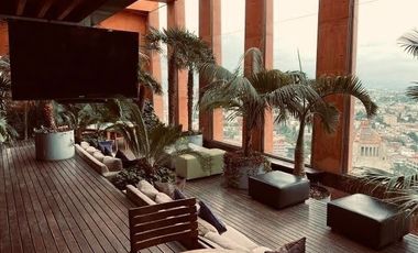 Departamento en renta en Reforma 27 con balcón terrazas