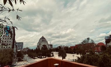Departamento en renta en Reforma 27 con balcón terrazas