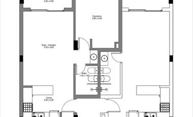 Departamento de un dormitorio en venta