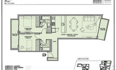 Departamento en Olivos