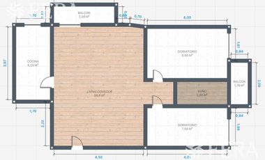 Venta departamento 3 ambientes con balcón Avellaneda