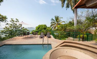 VENTA CASA DE PLAYA AMOBLADA FRENTE AL MAR CABO ANTIBES SANTA MARTA