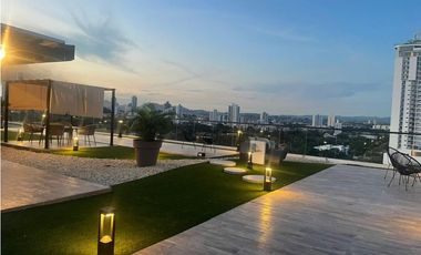 Apartamento amueblado en Alquiler en Coco del Mar de 2rec y 2b.