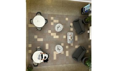 Apartamento amueblado en Alquiler en Coco del Mar de 2rec y 2b.