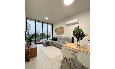 Apartamento amueblado en Alquiler en Coco del Mar de 2rec y 2b.