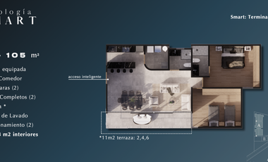 Venta de departamentos y lofts desde 1 recamara en El Refugio