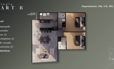 Venta de departamentos y lofts desde 1 recamara en El Refugio