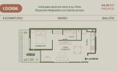Departamento de categoría con pileta - Chacabuco y Obispo Oro
