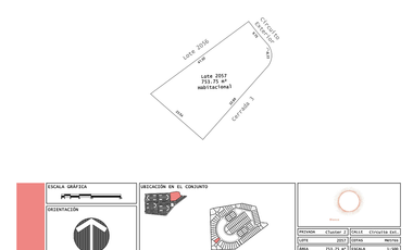 Venta de Lote Residencial en la Ciudad de Mérida