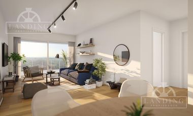 Departamento de 2 ambientes con cochera en Belvedere Yacht Nordelta