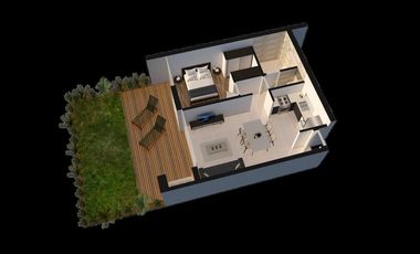 Departamento en venta de 2 ambientes, con piscina en barrio cerrado Luján