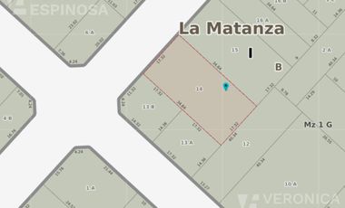 Terreno en venta en Villa Luzuriaga