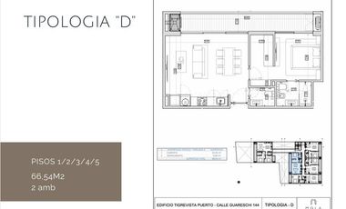 Venta Departamento 3 ambientes 94m2 en Construccion