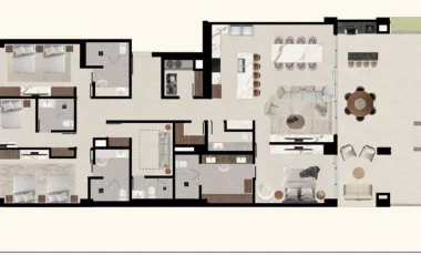 Departamento en venta en Punta de Mita, Bahía de Banderas, Nayarit