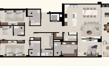 Departamento en venta en Punta de Mita, Bahía de Banderas, Nayarit