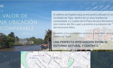 Venta Departamento 2 ambientes 76m2 Tigre en Construccion