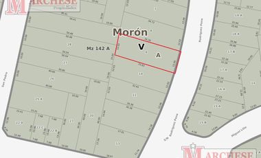 Terreno de 408m2 en venta en Castelar Norte