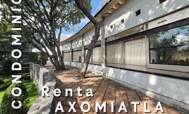 Casa en Condomino en Renta a 5min de Santa Fe, Alvaro Obregon, Axomiatla, Amueblada o No