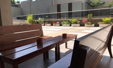 Divino Monoambiente en L con Cocina Americana - Balcon y Cochera - Apto Profesional - Seguridad 24hs