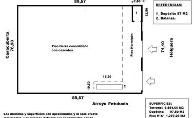 Galpón deposito 7.000 m2 descubiertos alquiler Avellaneda