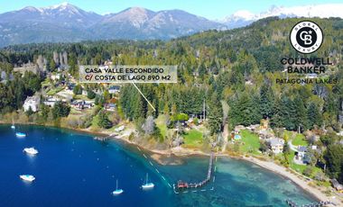 Alquiler Lujosa Casa orillas del lago Nahuel Huapi - Bariloche Patagonia Argentina