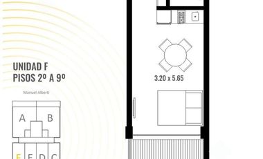 VENTA MONOAMBIENTE EDIFICIO NEXT (EN POZO), B° SANTA GENOVEVA - NEUQUÉN CAPITAL