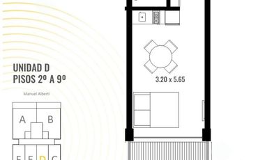 VENTA MONOAMBIENTE EDIFICIO NEXT (EN POZO), B° SANTA GENOVEVA - NEUQUÉN CAPITAL