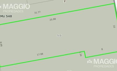 TERRENO VENTA RAMOS MEJIA