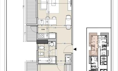 Venta Dos Ambientes 60M2, Lanús. Amplia Financiación.