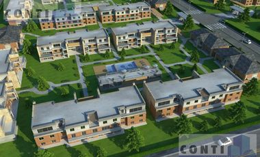 Venta en POZO Departamentos 4 ambientes en Condominio Altos de Maschwitz, Aconcagua 130  con jardín y pileta