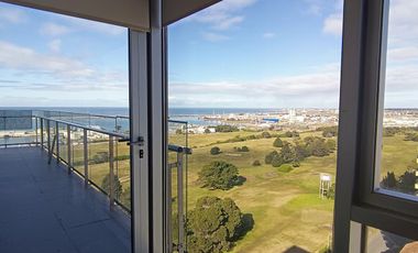 Piso frente al Golf – Vistas panorámicas a Playa Grande y Mar del Plata