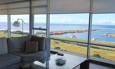 Piso frente al Golf – Vistas panorámicas a Playa Grande y Mar del Plata