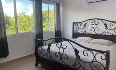 ALQUILER DE CASA CERCA DE PLAYA EN CORONADO DE 2 NIVELES LINEA BLANCA