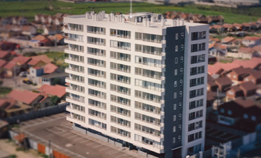 Arrienda departamento nuevo; ofrece vista y ubicación.