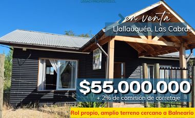 OPORTUNIDAD DE INVERSIÓN A PASOS DE BALNEARIO LLALLAUQUEN