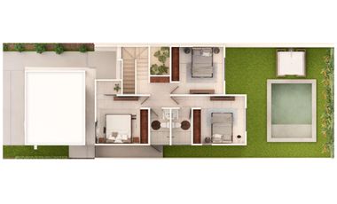 Casa de dos piso y 3 recamaras en privada residencial en Conkal  Entrega marzo de 2026