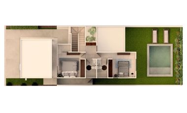 Casa de dos pisos y 2 recamaras en privada residencial en Conkal  Entrega marzo 2026