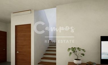 Casa de dos pisos y 3 recamaras en Zona Conkal  Preventa enero 2027