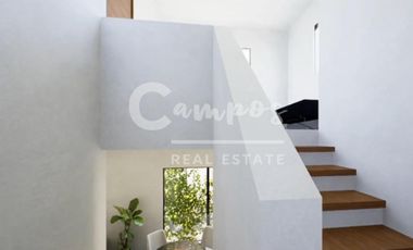 Casa de dos pisos y 3 recamaras en Zona Conkal  Preventa enero 2027