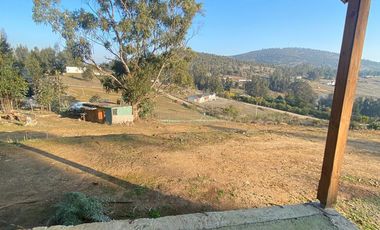 SE VENDE PARCELA CON CASA EN OBRA GRUESA