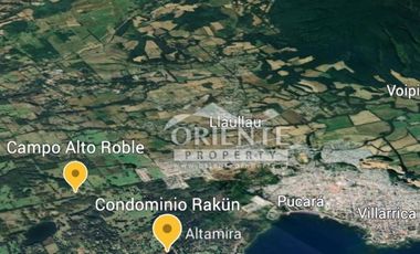 OPORTUNIDAD PARCELAS VILLARRICA SEGUNDA FAJA /VENTA EN VERDE