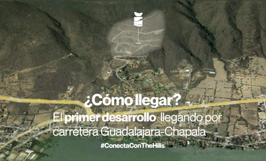 Terrenos desde 4,200 pesos el mt2 en en el punto más alto y exclusivo de Chapala