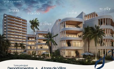 VILLAS EN PRE-VENTA VIDAMAR EN LAS PLAYAS DE SAN BENITO YUCATAN .