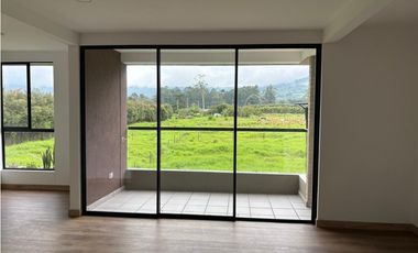 Arriendo apartamento nuevo en unidad cerrada en La Ceja