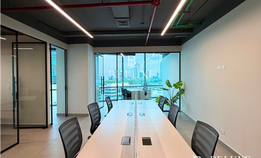 VENTA DE OFICINA AMOBLADA EN FINANCIAL PARK, COSTA DEL ESTE (8P)