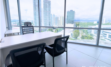 VENTA DE OFICINA AMOBLADA EN FINANCIAL PARK, COSTA DEL ESTE (8P)