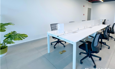 VENTA DE OFICINA AMOBLADA EN FINANCIAL PARK, COSTA DEL ESTE (8P)