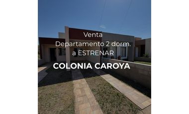PREVENTA-DEPARTAMENTOS 2 DORMITORIOS- COLONIA CAROYA